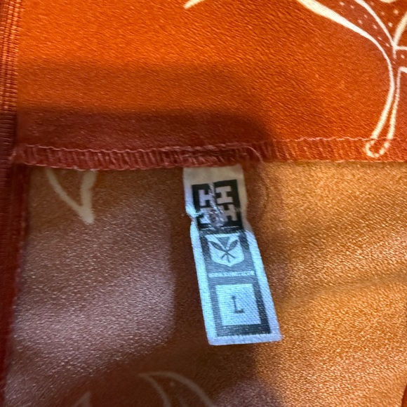 Hawaii's Finest Brown Maxi Skirt with Tropical Elegance - Picture 2 of 2